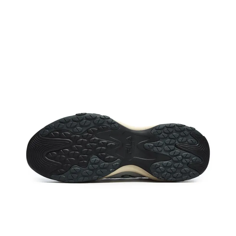 FILA FUSION Cheese Sneakers 'Grey Black'-4