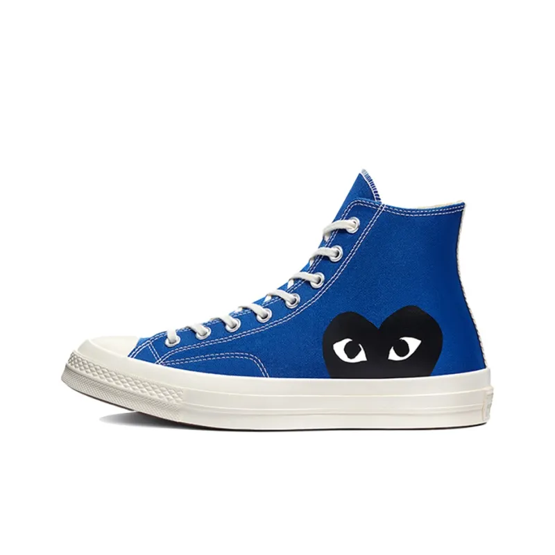 Chuck 70 Comme Des Garçons Play X Converse High 'Blue Quartz'-0