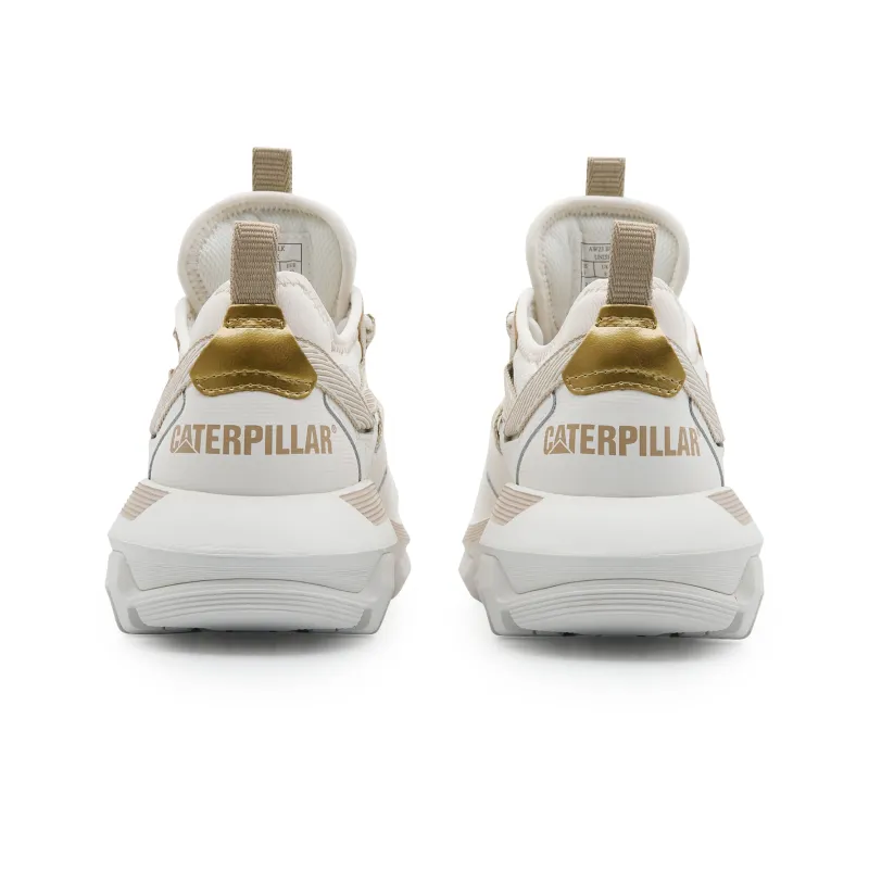 CAT Low Top Chunky Sneakers Unisex White-3