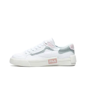 FILA FUSION Canvas Skate Shoes 'White' Women's