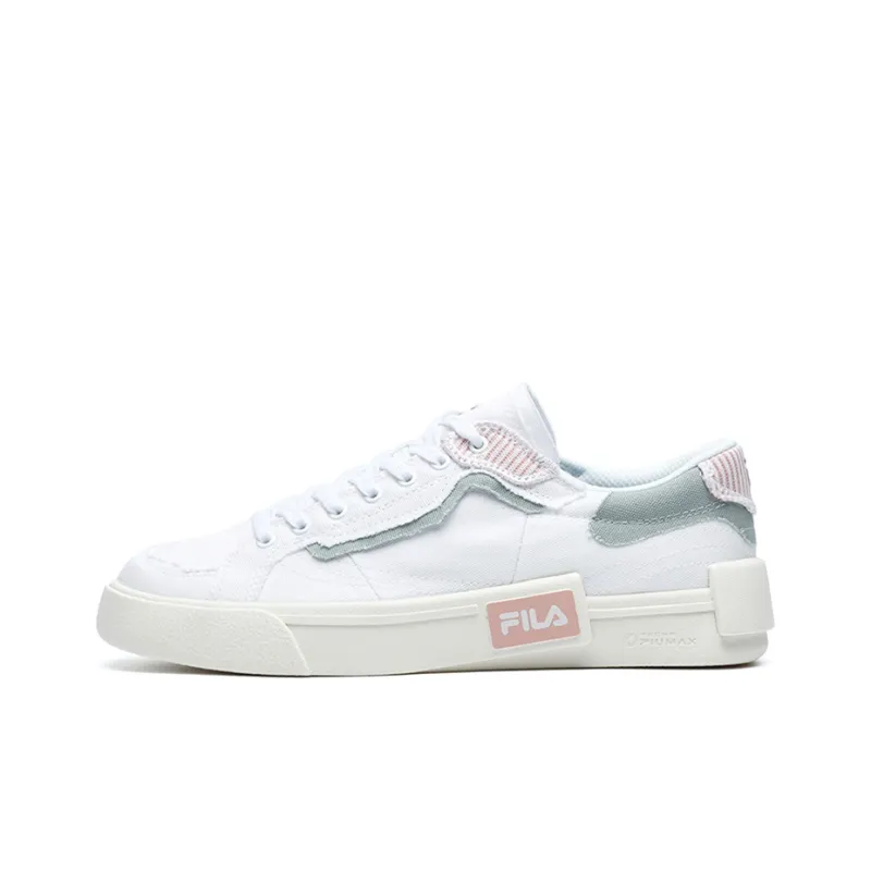 FILA FUSION Canvas Skate Shoes 'White' Women's-0