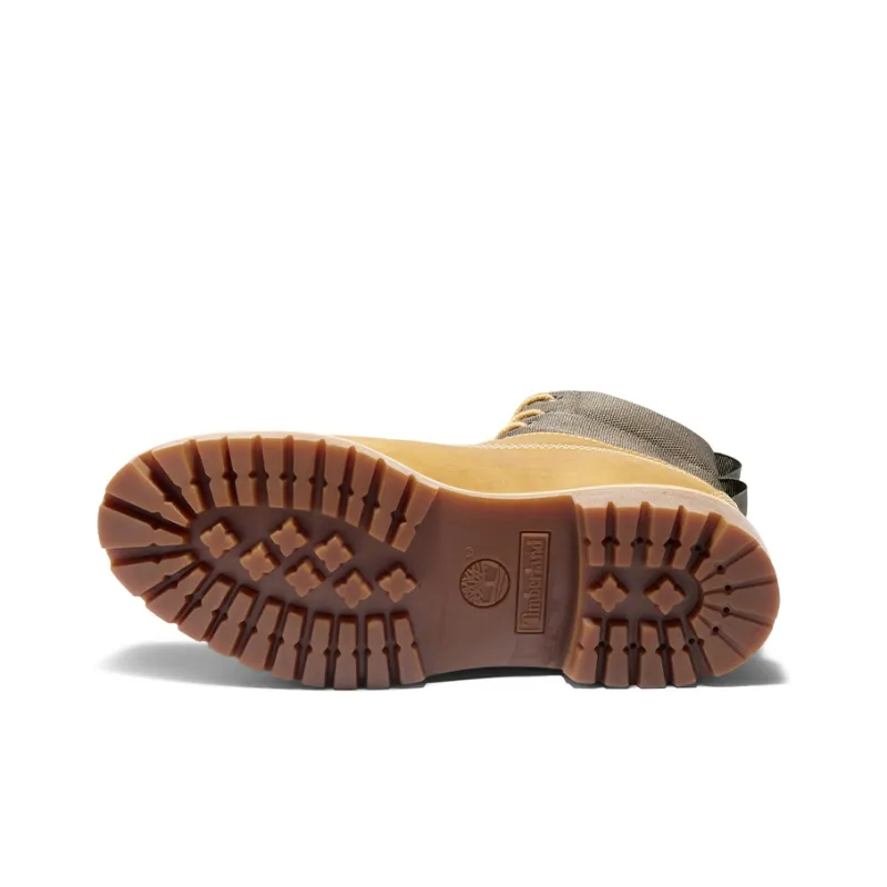 Timberland 6 Inch Premium Waterproof ReBOTL Boot 'Wheat Nubuck And Fabric'-4