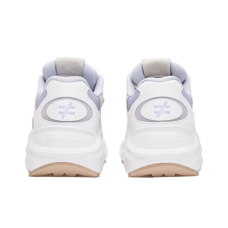 Champion Chunky Sneakers Men Low-Top Gray Purple-3