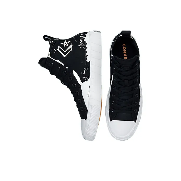 Converse UNT1TL3D Hi Script Print Black-3
