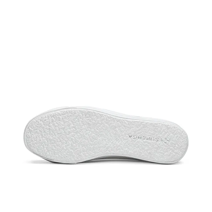 SUPERGA Slip Resistant, Abrasion Resistant, Thermal, Height Increasing Low Top Canvas Shoes Women's Gray-5
