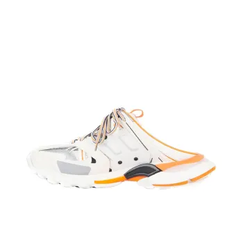 Balenciaga Track 1.0 Mules 'White Orange'