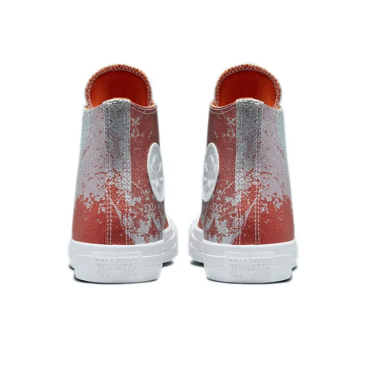 Converse Women's Chuck Taylor All Star High 'Hybrid Shine Gradient Fire Pit' Women's-3
