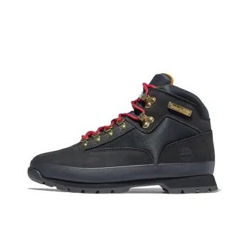 Timberland Euro Hiker Wear Resistant Ankle Length Outdoor Boots Men's Black