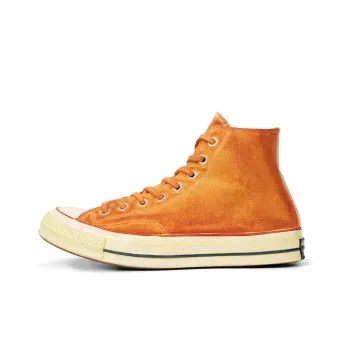 Converse Chuck 1970s Italian Crafted Dye High Top 'Orange White'