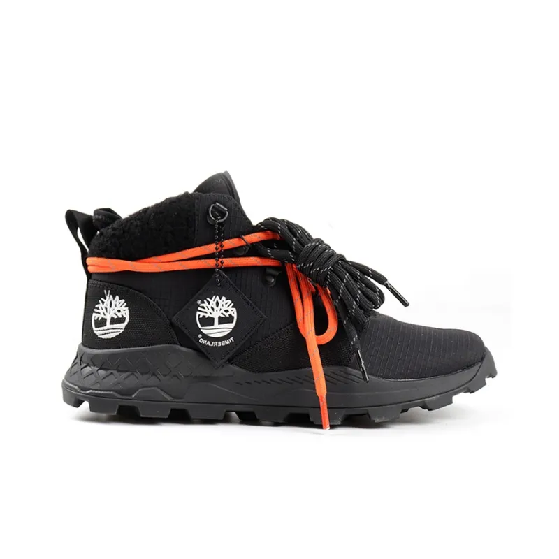 Timberland X Raeburn Brooklyn Mid Fabric Sneaker 'Black Canvas'-1