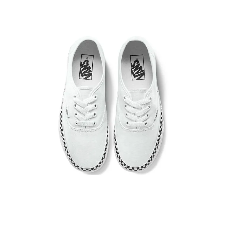 Vans Check Foxing Authentic White-2