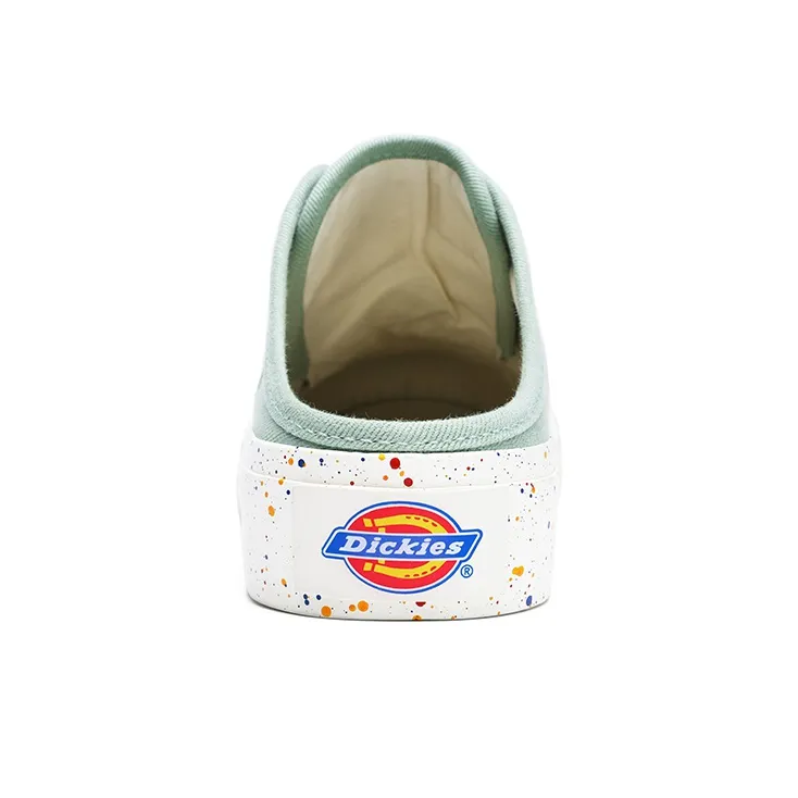 Dickies Canvas Shoes Women's Low Top Light Green-3