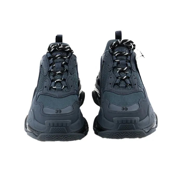 Balenciaga Triple S Clear Sole Deep Blue-4