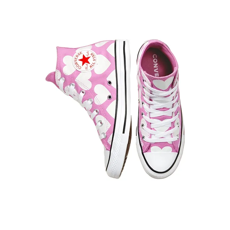 Converse Chuck Taylor All Star High 'Twisted Hearts Peony Pink' Women's-4