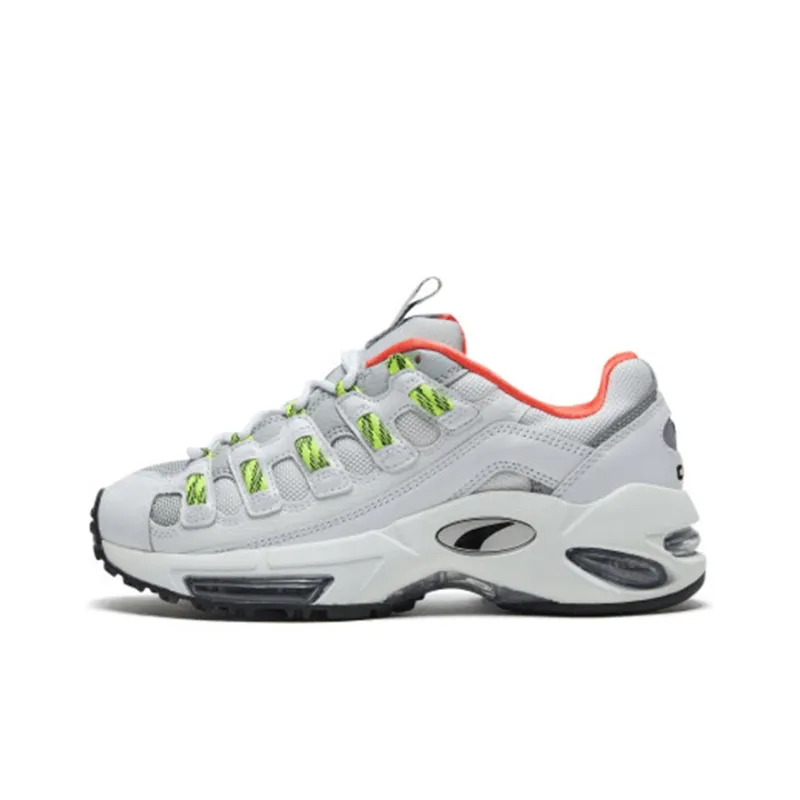 PUMA Cell Endura Rebound Slip Resistant Height Increasing Low Top Chunky Sneakers Unisex Concrete Gray-0