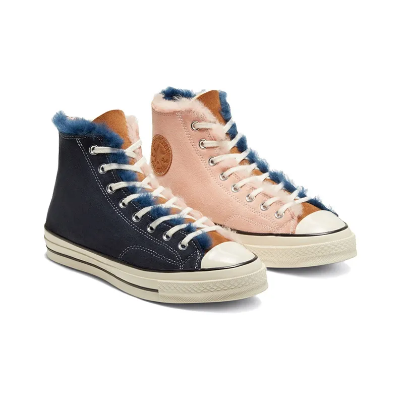 Converse Chuck Taylor All Star 70 Hi Navy Blue Baby Pink-2