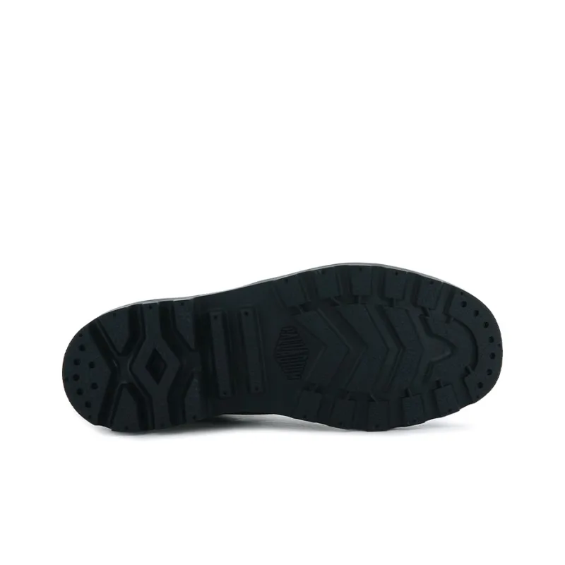 Palladium Pampa Hi Originale Anti-Slip Wear-Resistant High-Top Canvas Shoes Unisex Black-4