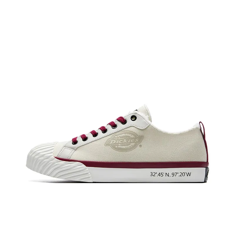 Dickies Canvas Shoes Unisex Low Top Army Beige-0