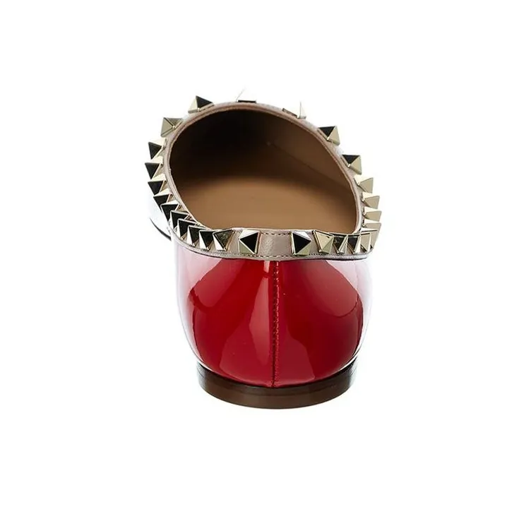 Valentino Rockstud Women's Casual Shoes Women's Red-3