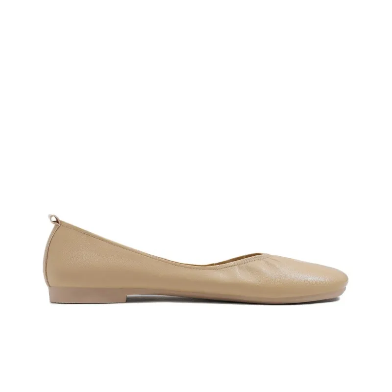 CAMEIDO Women's Casual Shoes Women's Apricot-1