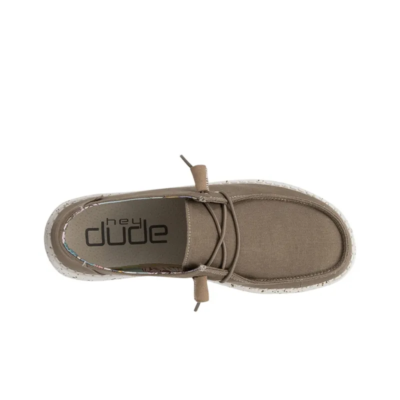 Heydude Canvas Shoes Women's Low Top Timber-4