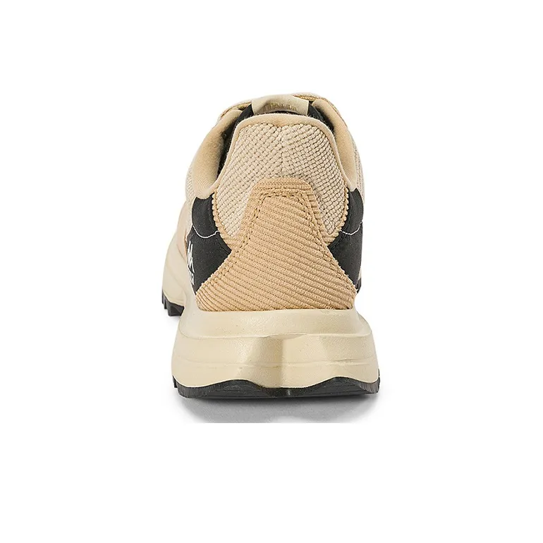 Kappa Slip Resistant, Abrasion Resistant, Lightweight Coverage Low Top Chunky Sneakers Unisex Khaki White-5