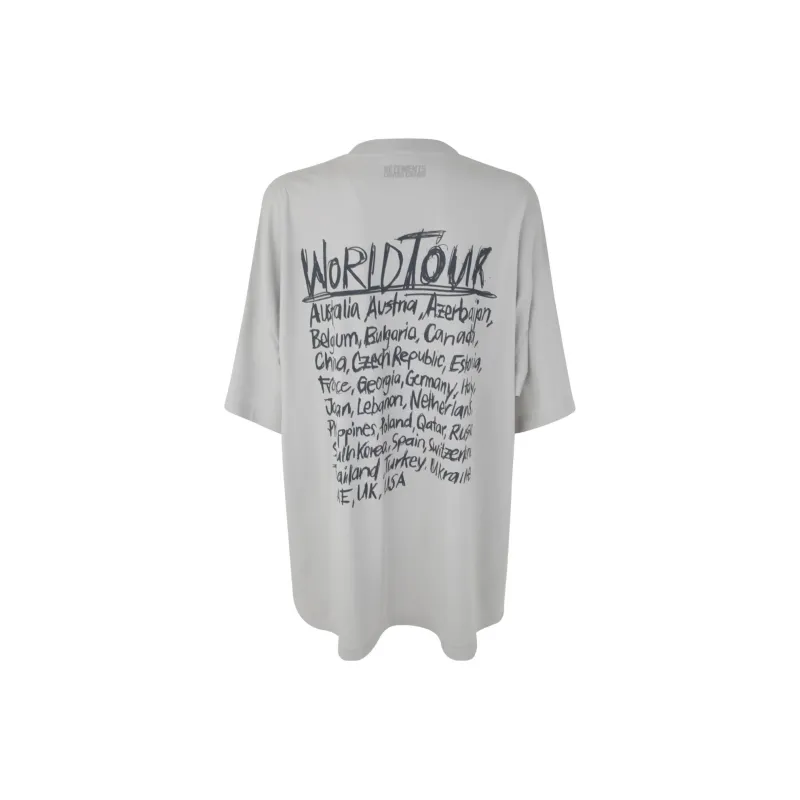 Vetements Logo Detailed Crewneck T-Shirt-1