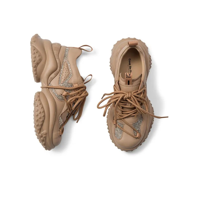 Coup De Foudre Low-Top Chunky Sneakers 6.5cm Women's-8