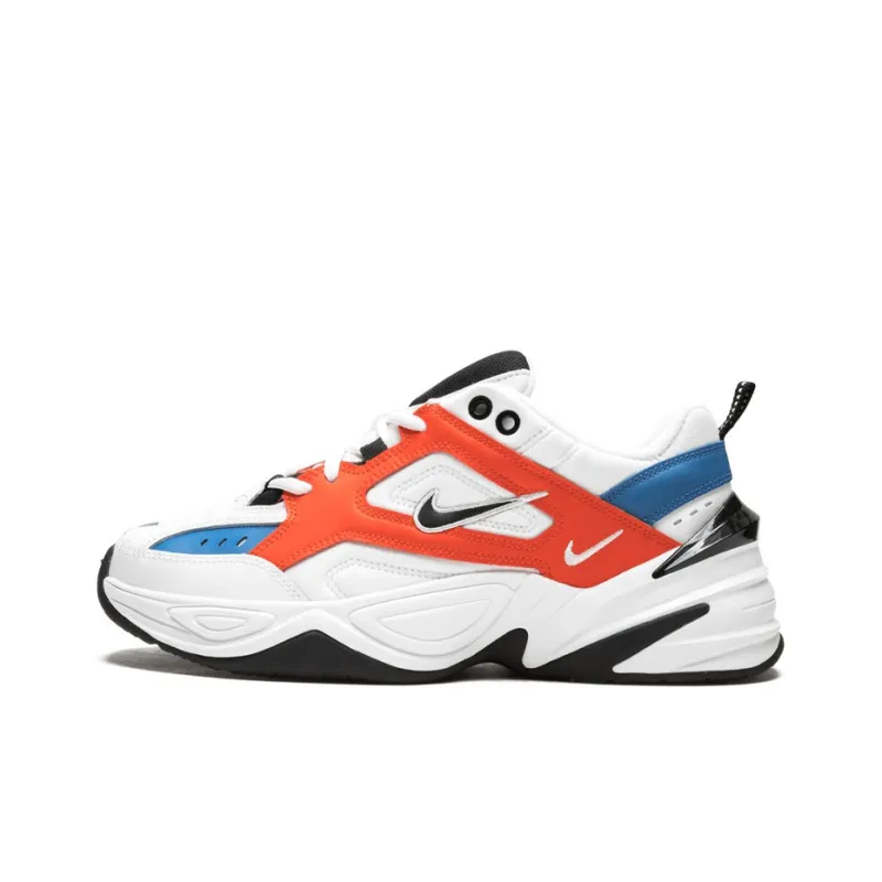 Nike M2K Tekno White Black Orange Women's-0