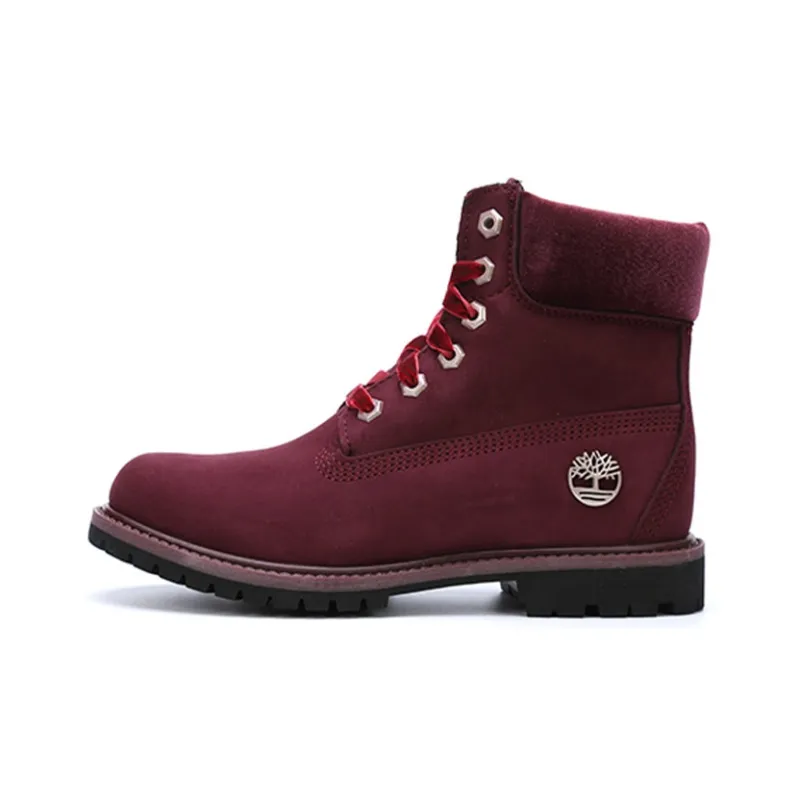 Timberland 6 Inch Premium Waterproof Boots 'Purple' Women's-0