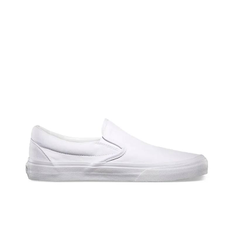 Vans Classic Slip On 'White Canvas'-1