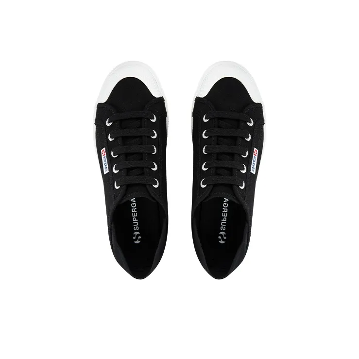 SUPERGA Canvas Shoes Women's Low Top Black-3