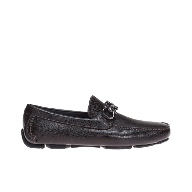Ferragamo Gancini Moccasin Loafers Men's-1