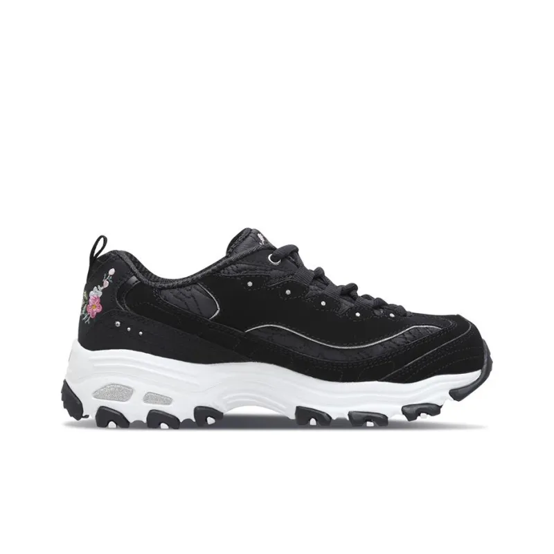 Skechers D'lites 1.0 Black Women's-1