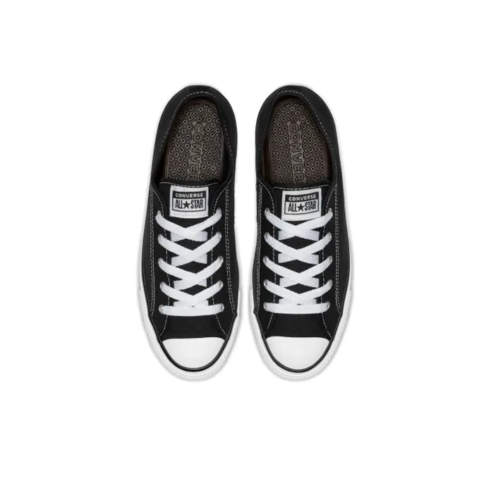 Converse Chuck Taylor All Star Dainty Low Top 'Black' Women's-3