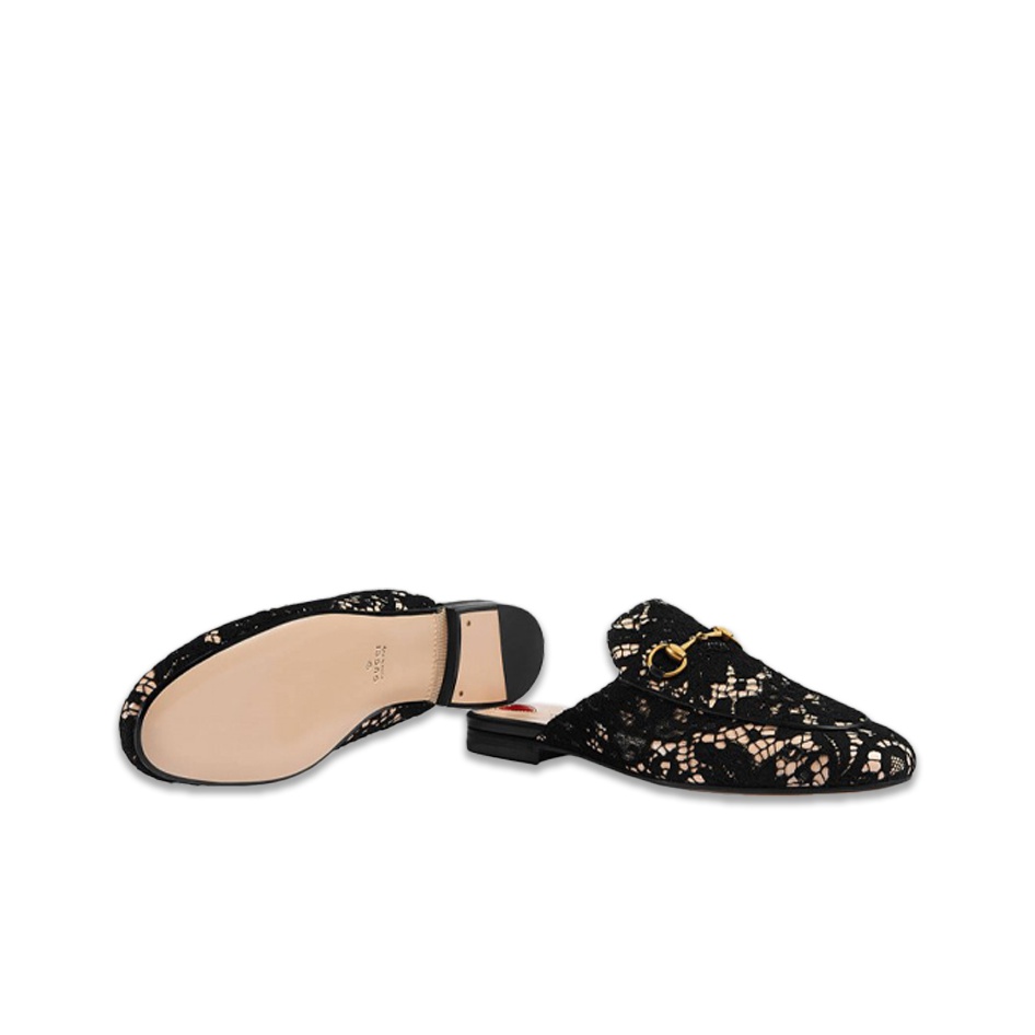 Gucci princetown lace on sale