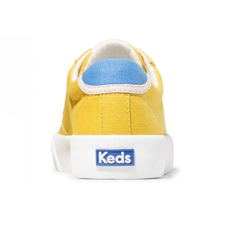 Keds Canvas Shoes Women's Low-Top Yellow-4