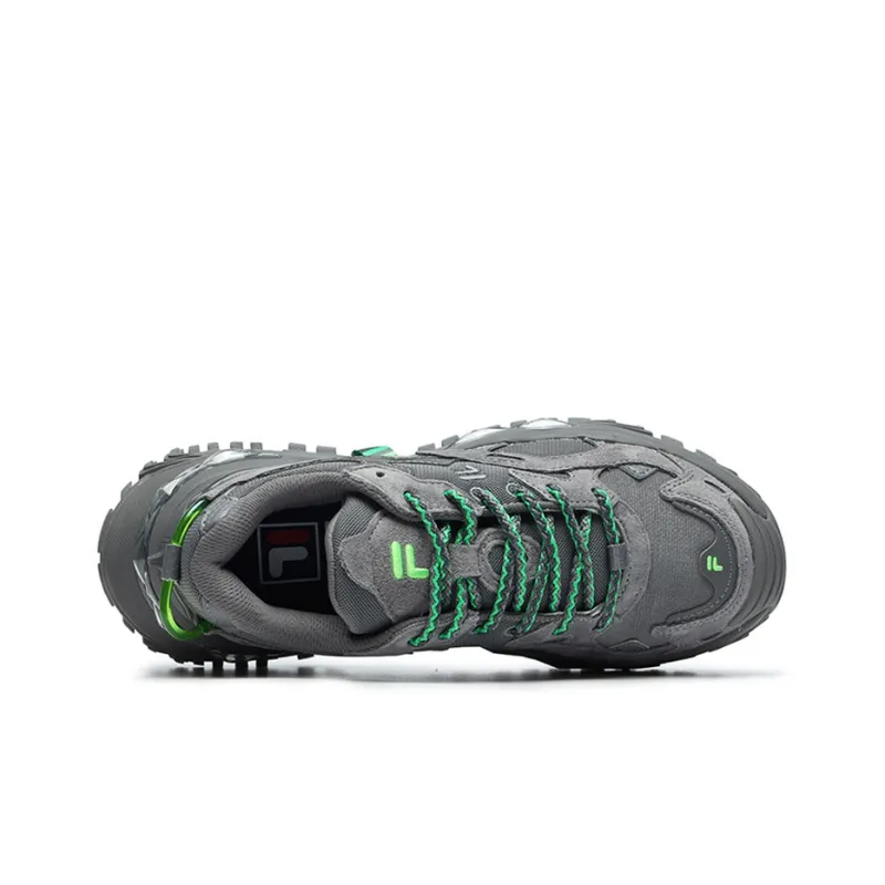 FILA FUSION Bianco Sneakers 'Grey Green' Women's-4