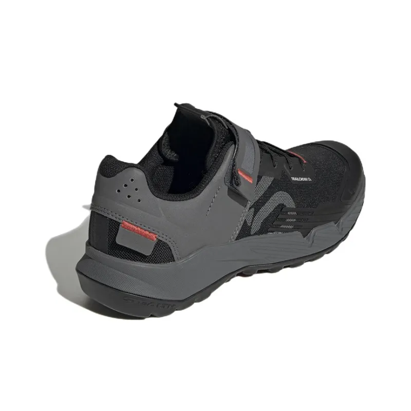 Adidas Five Ten Trailcross Clip In Black Grey Red Women's-3