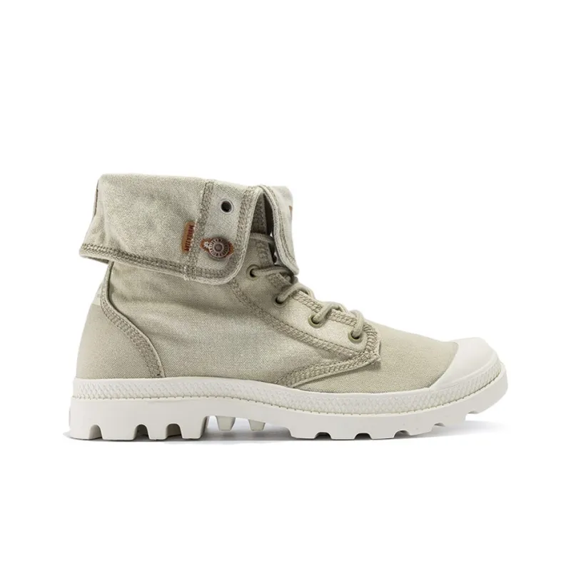 Palladium Pampa Outdoor Boots Unisex High Top Light Green-1