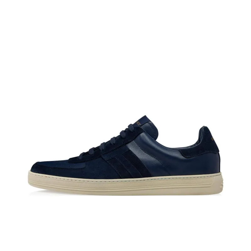 TOM FORD Radcliffe Panelled Leather Sneakers-0