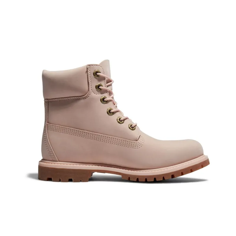 Timberland Premium 6 Inch Waterproof Boots 'Light Pink Nubuck' Women's-1