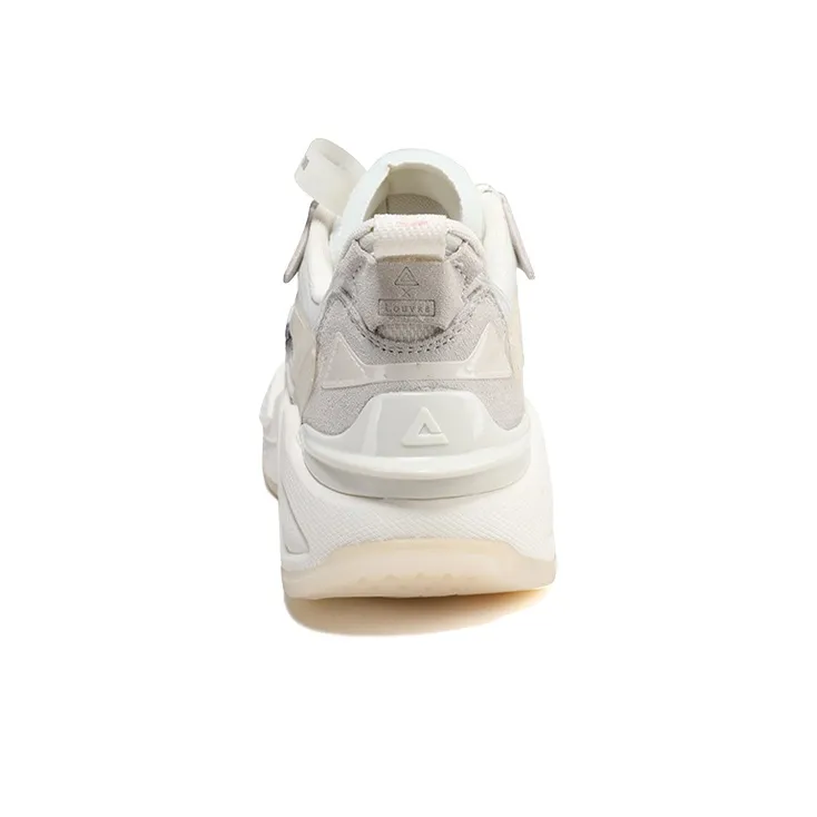 LUFUGONGBOWUGUAN x PEAK State Pole Low Top Chunky Sneakers Women's Beige-3