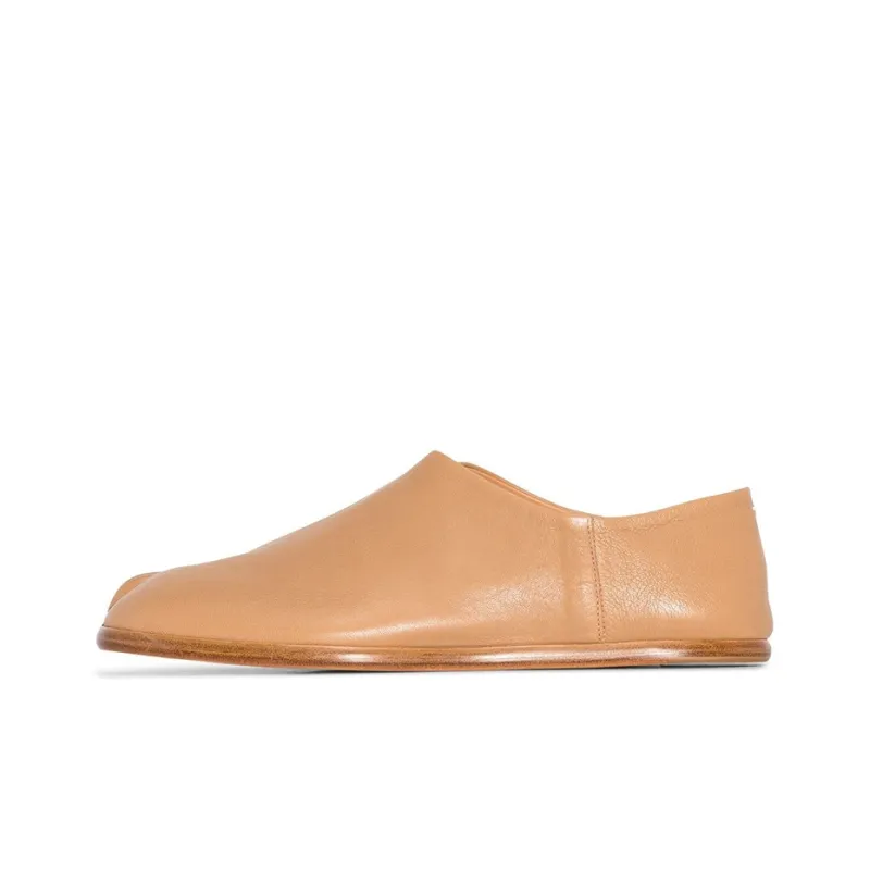 Maison Margiela Tabi Leather Babouche Shoes-0
