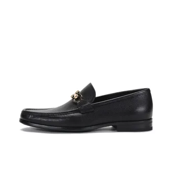 Ferragamo Moccasin With Gancini Reversible Ornament Men's