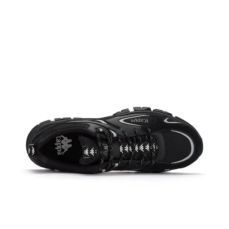 Kappa Low Top Chunky Sneakers Unisex Black-2