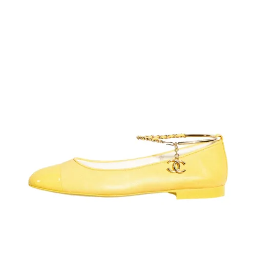 CHANEL Women's Casual Shoes Women's Yellow