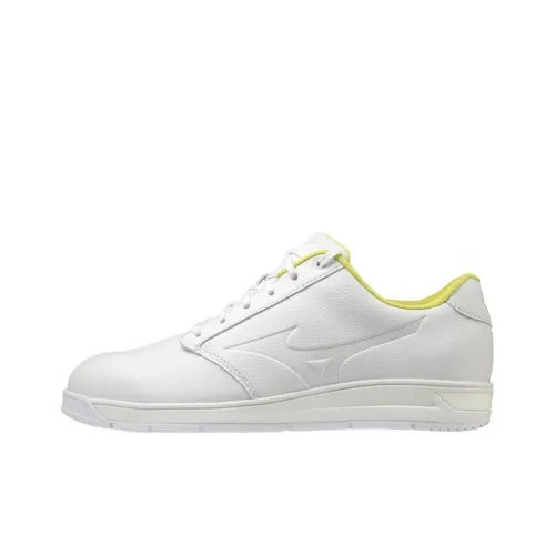 Mizuno Golf Shoes Women's Low-Top White/Yellow