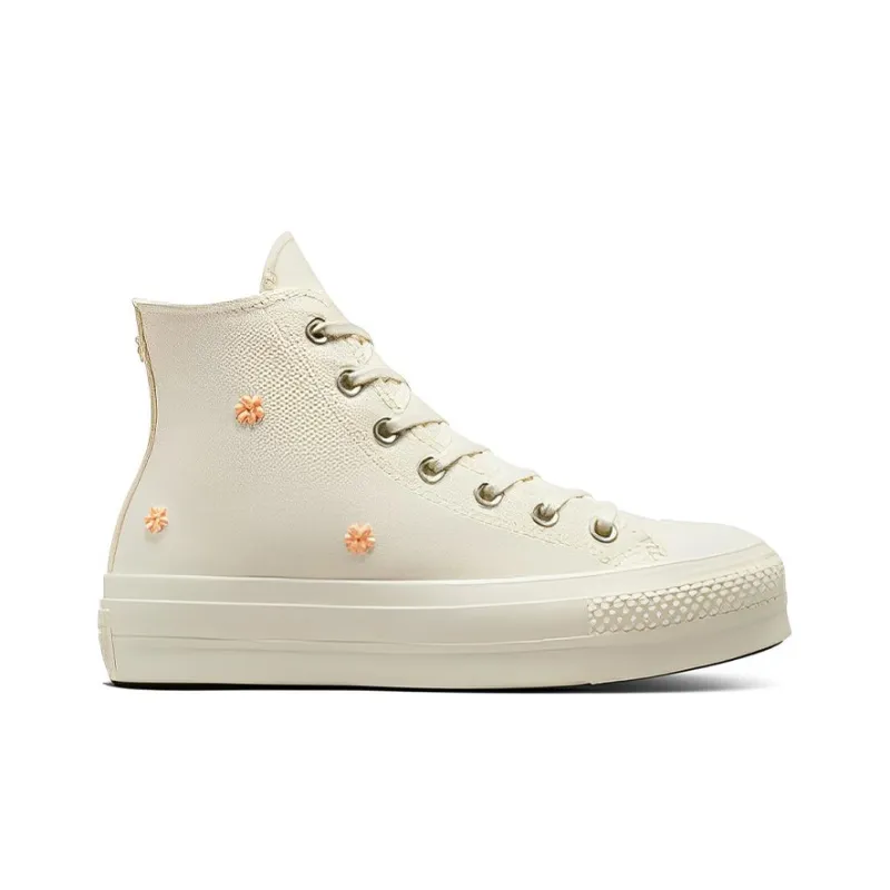 Converse Chuck Taylor All Star Lift Platform Hi Pearls Natural Ivory Women's-1