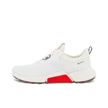 Ecco Biom H4 Abrasion Resistant Low Top Golf Shoes Men's White
